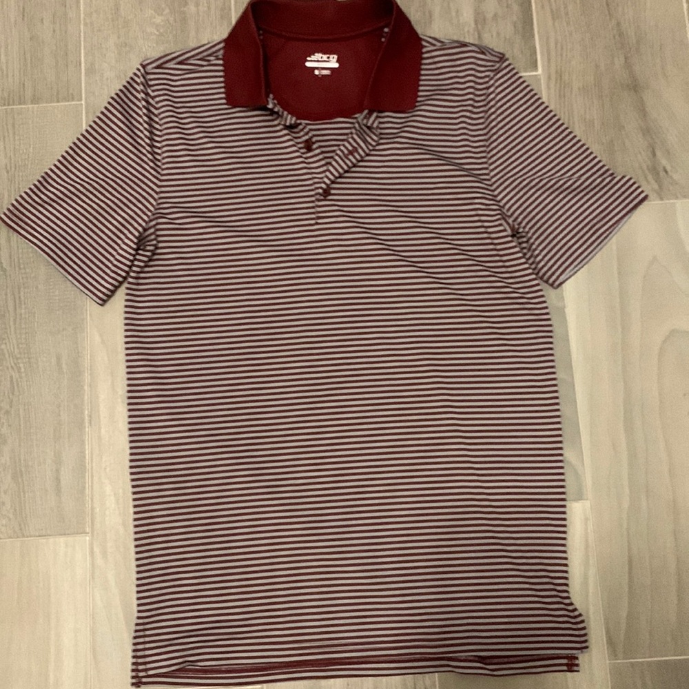 Bcg Golf Maroon Shirt Small
